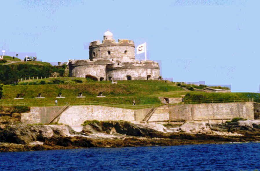 St Mawes Castle from the sea